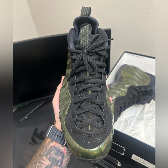 Air Foamposite One 'Legion Green size 9.5 - Picture 4 of 8